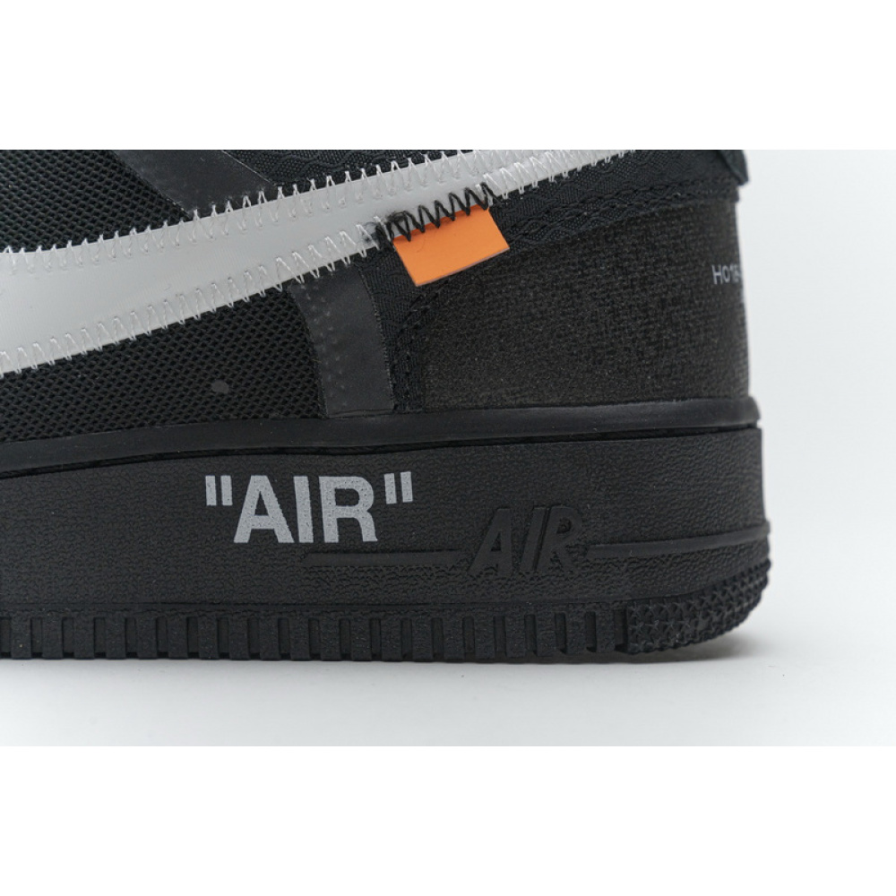 GB OFF White X Air Force 1 Low Black