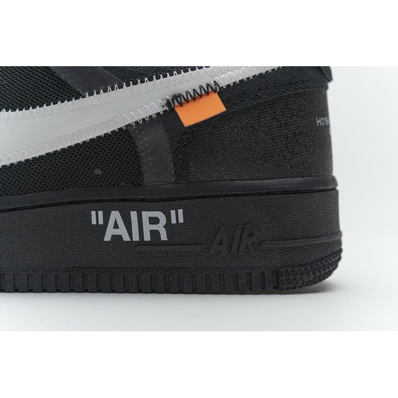 GB OFF White X Air Force 1 Low Black