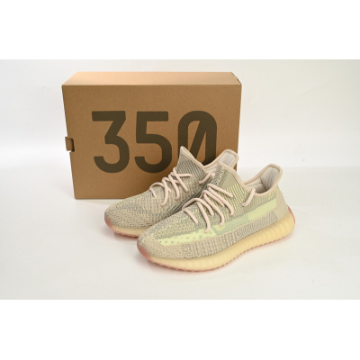 HK Adidas Yeezy 350 Boost V2 "Citrin Reflective" 02
