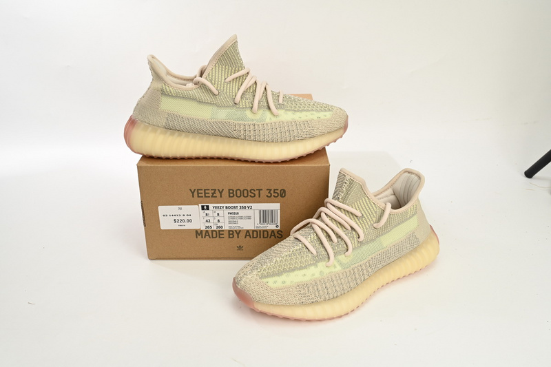HK Adidas Yeezy 350 Boost V2 "Citrin Reflective"