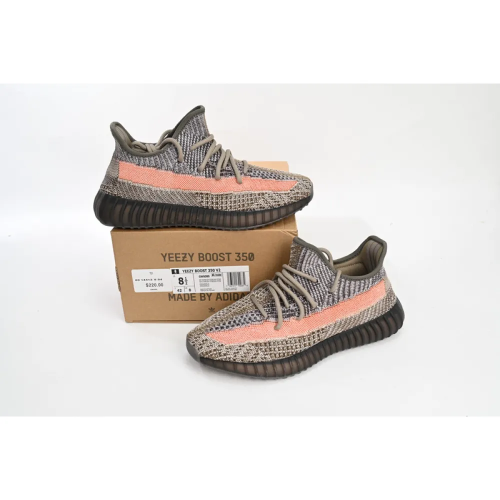 HK Adidas Yeezy Boost 350 V2  “Ash Stone