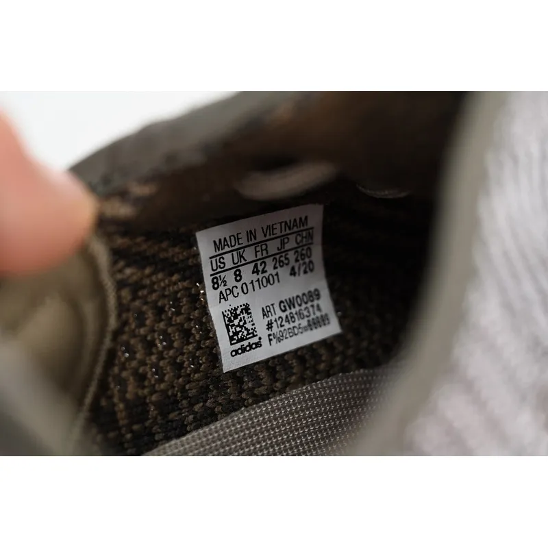 HK Adidas Yeezy Boost 350 V2  “Ash Stone