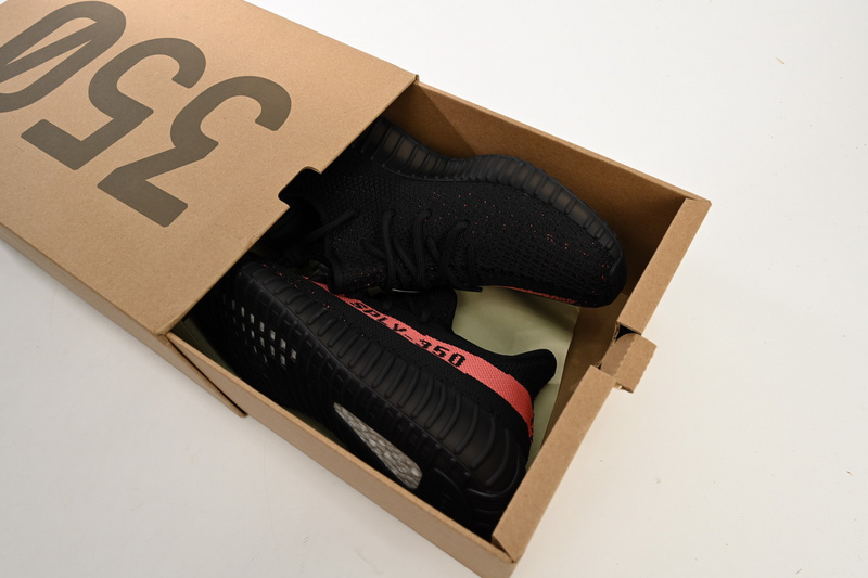 HK Adidas Yeezy Boost 350 V2 “Core Black Red”