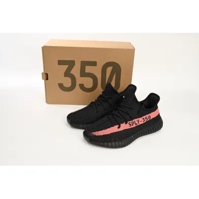 HK Adidas Yeezy Boost 350 V2 “Core Black Red” 02