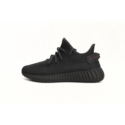 HK Adidas Yeezy Boost 350 V2 Black 01