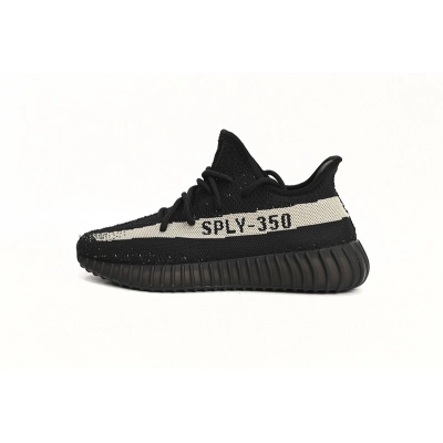 HK Adidas Yeezy Boost 350 V2 Black White 01
