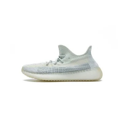 HK Adidas Yeezy Boost 350 V2 Cloud White Reflective 01