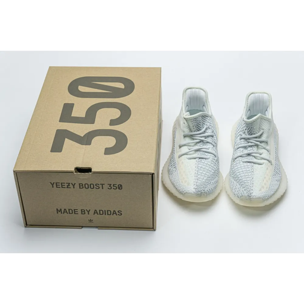 HK Adidas Yeezy Boost 350 V2 Cloud White Reflective