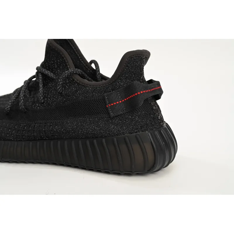 HK Adidas Yeezy Boost 350 V2 Static Black Reflective 