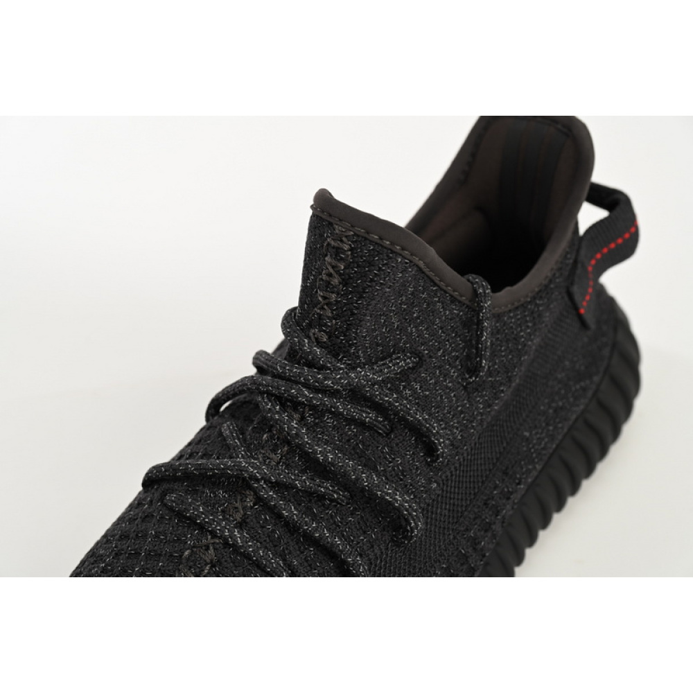 HK Adidas Yeezy Boost 350 V2 Static Black Reflective 