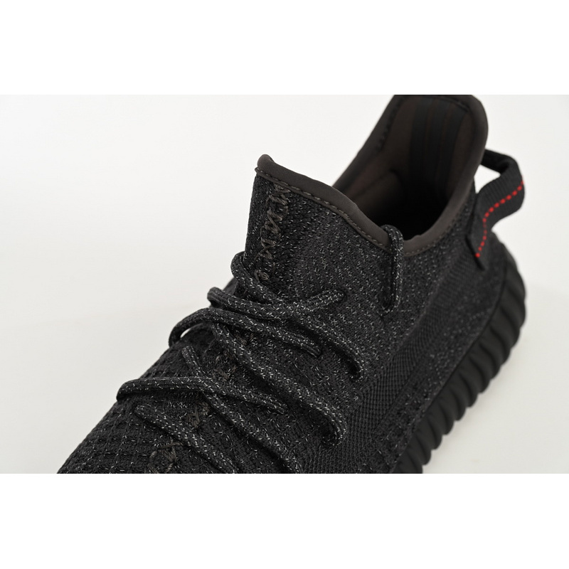 HK Adidas Yeezy Boost 350 V2 Static Black Reflective 
