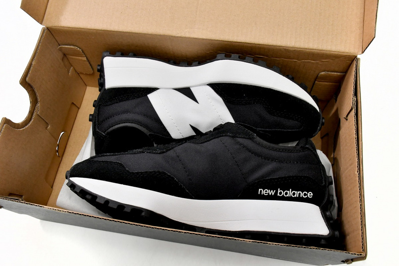 New Balance 327 Black & White