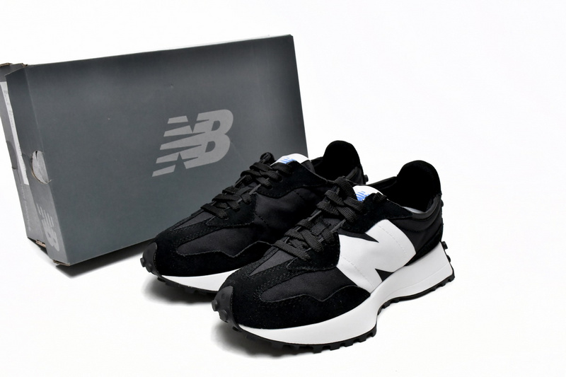 New Balance 327 Black & White