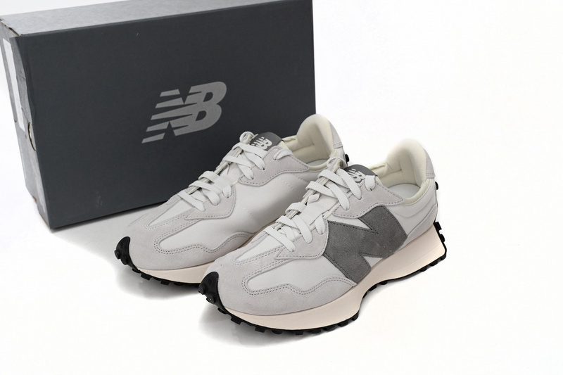 New Balance 327 Grey, White and Black