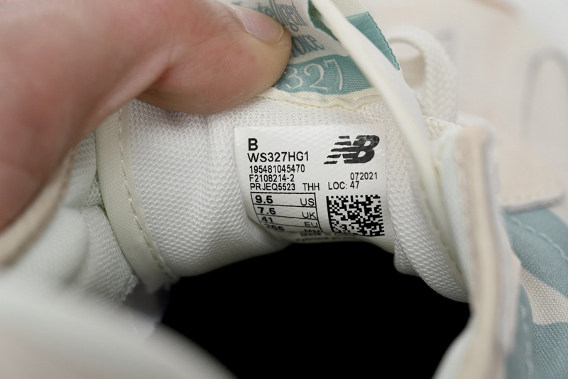 New Balance 327 Grey Azure