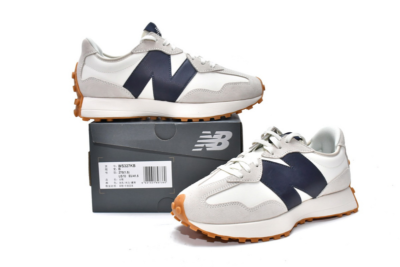 New Balance 327 Grey Navy