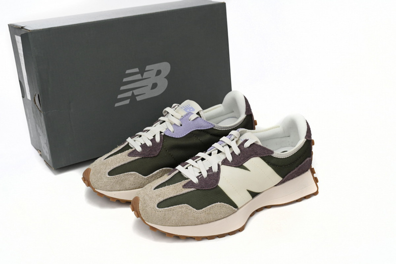 New Balance 327 Purplish Green