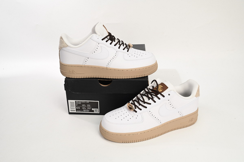 QF  Nike Air Force 1 Low White Light Drown