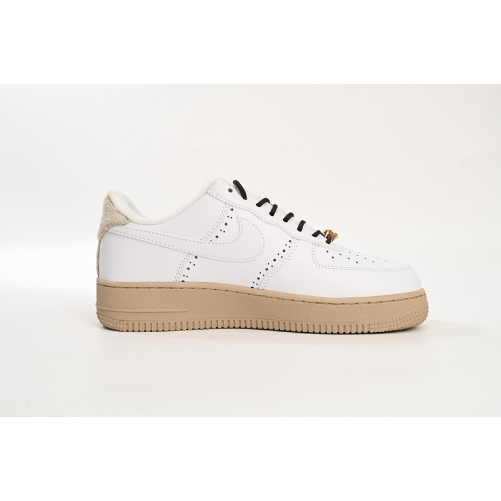QF  Nike Air Force 1 Low White Light Drown