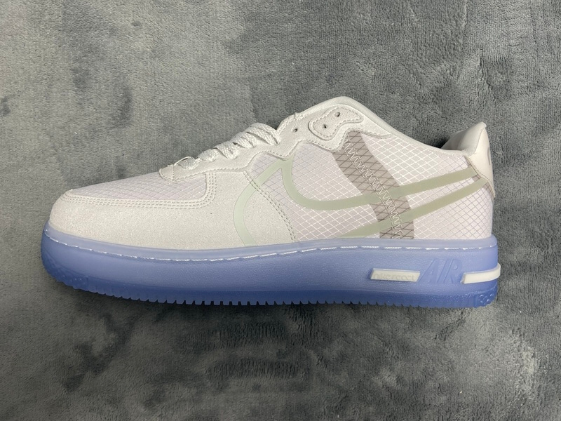QF  Nike Air Force 1 React QS White Ice