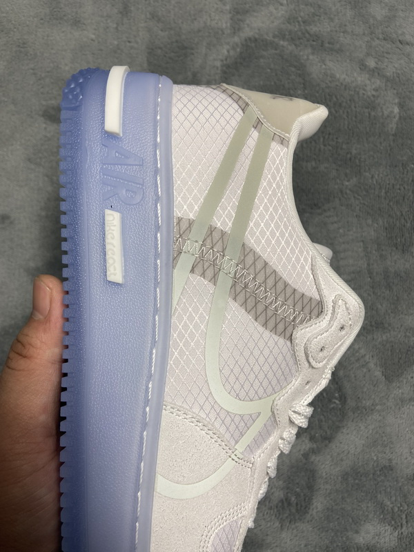 QF  Nike Air Force 1 React QS White Ice