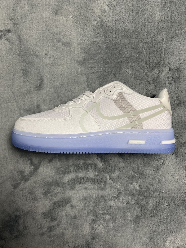QF  Nike Air Force 1 React QS White Ice