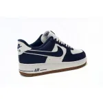 QF Nike Air Force 1 Low “College Pack” Midnight Navy Gum Medium Brown