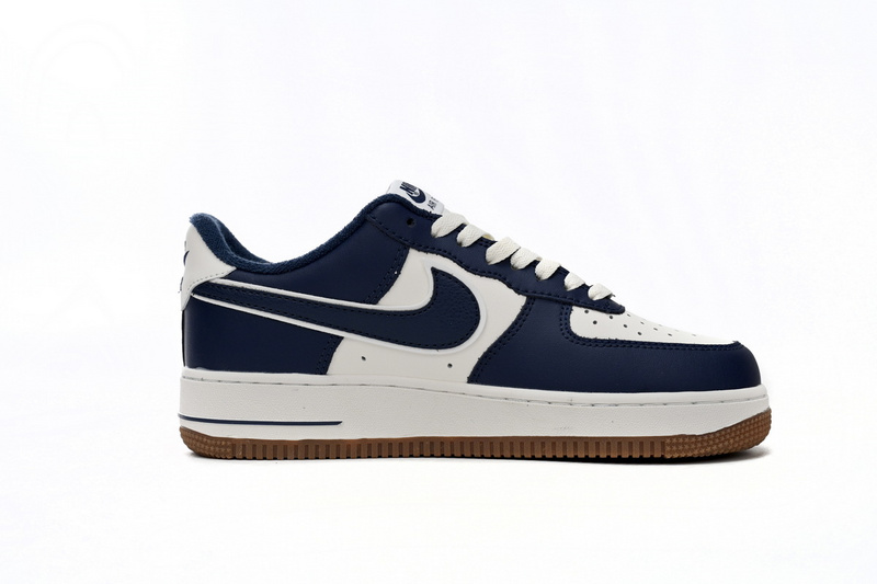 QF Nike Air Force 1 Low “College Pack” Midnight Navy Gum Medium Brown