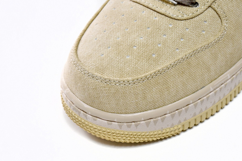 QF Nike Air Force 1 Low NAI-KE Tan