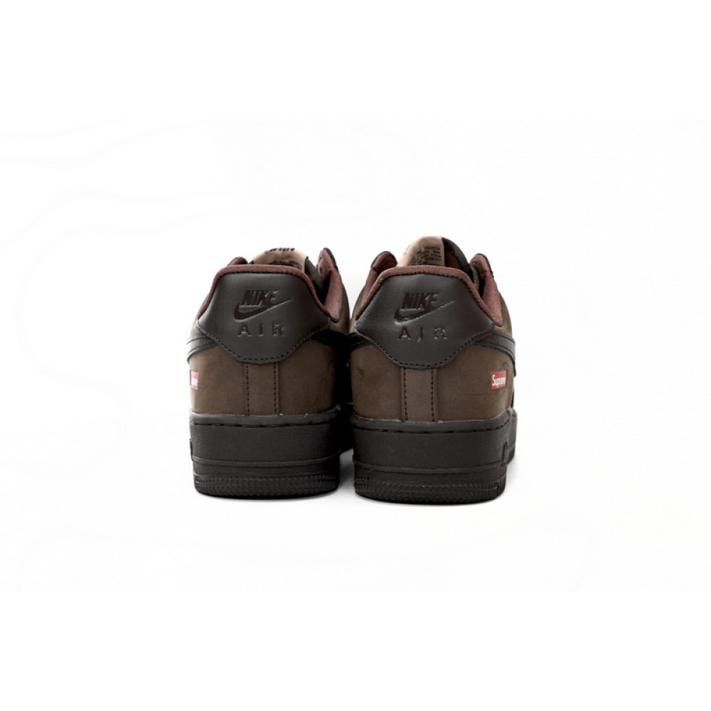 QF Supreme x Air Force 1 Low Brown