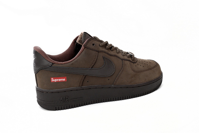 QF Supreme x Air Force 1 Low Brown