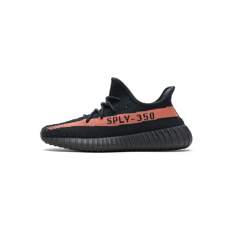 TS Adidas Yeezy Boost 350 V2 “Core Black Red”