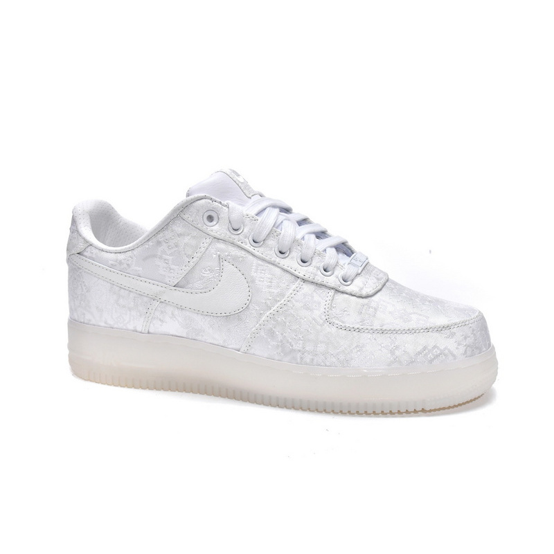 GB CLOT x Nike Air Force 1 Premium White
