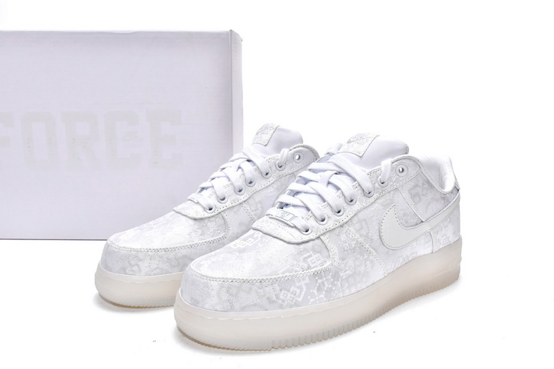 GB CLOT x Nike Air Force 1 Premium White