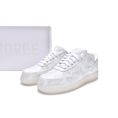 GB CLOT x Nike Air Force 1 Premium White 02