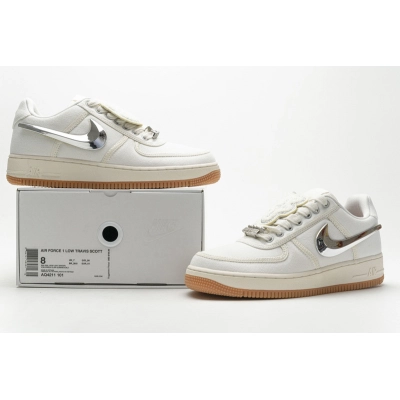 TS Travis Scott x Nike Air Force 1“Sail” 02