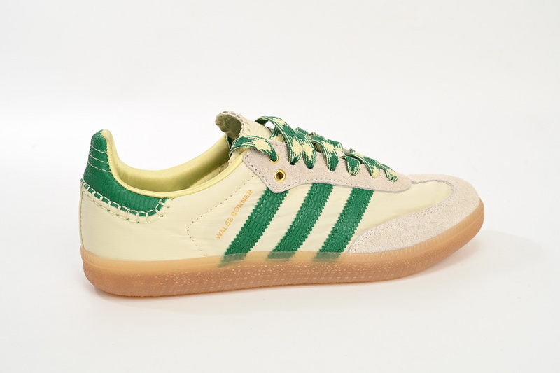 Wales Bonner x Adidas Originals Samba Vegan White Green