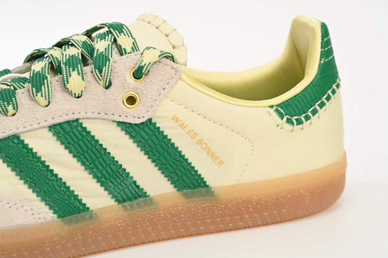 Wales Bonner x Adidas Originals Samba Vegan White Green