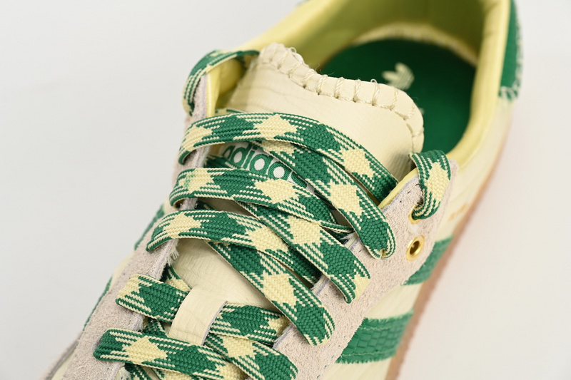 Wales Bonner x Adidas Originals Samba Vegan White Green