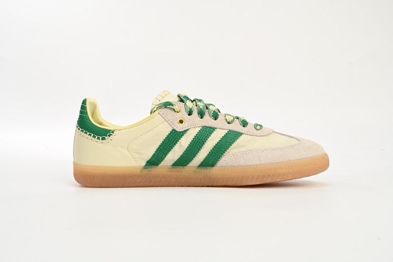 Wales Bonner x Adidas Originals Samba Vegan White Green