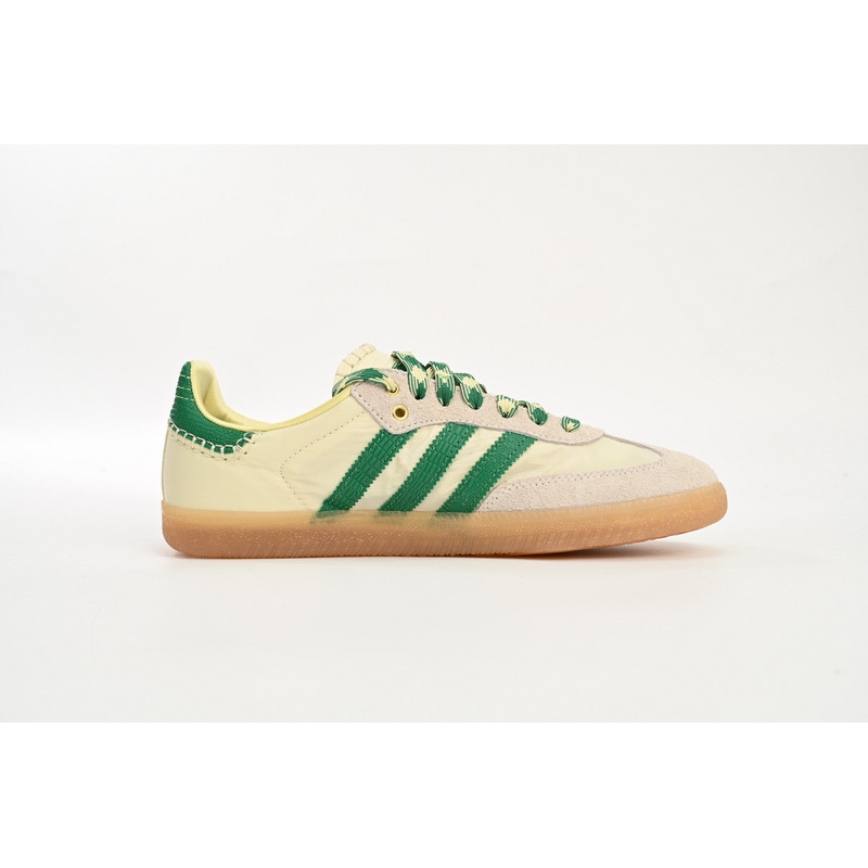 Wales Bonner x Adidas Originals Samba Vegan White Green