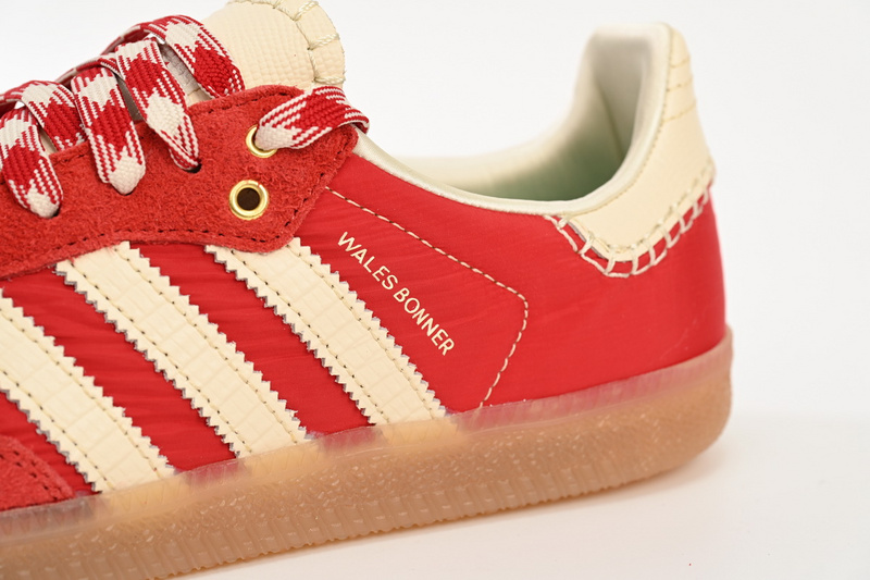 Wales Bonner x adidas Originals SAMBA White Red