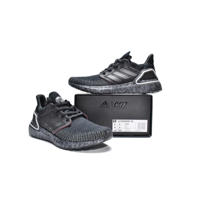 James Bond 007 x adidas Ultra Boost 20 Black Grey 02