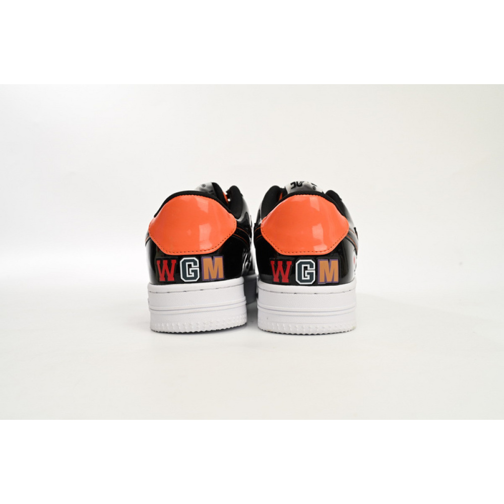 BP A Bathing Ape Bape Sta Low Orange Shark