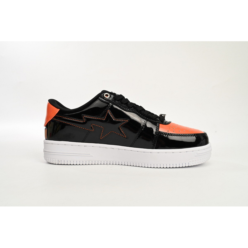 BP A Bathing Ape Bape Sta Low Orange Shark