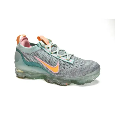 Nike Air VaporMax Flyknit 2021 Green Orange