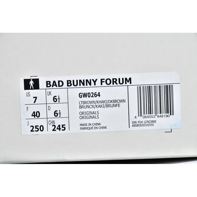 Adidas Bad Bunny Forum Low The First Cafe