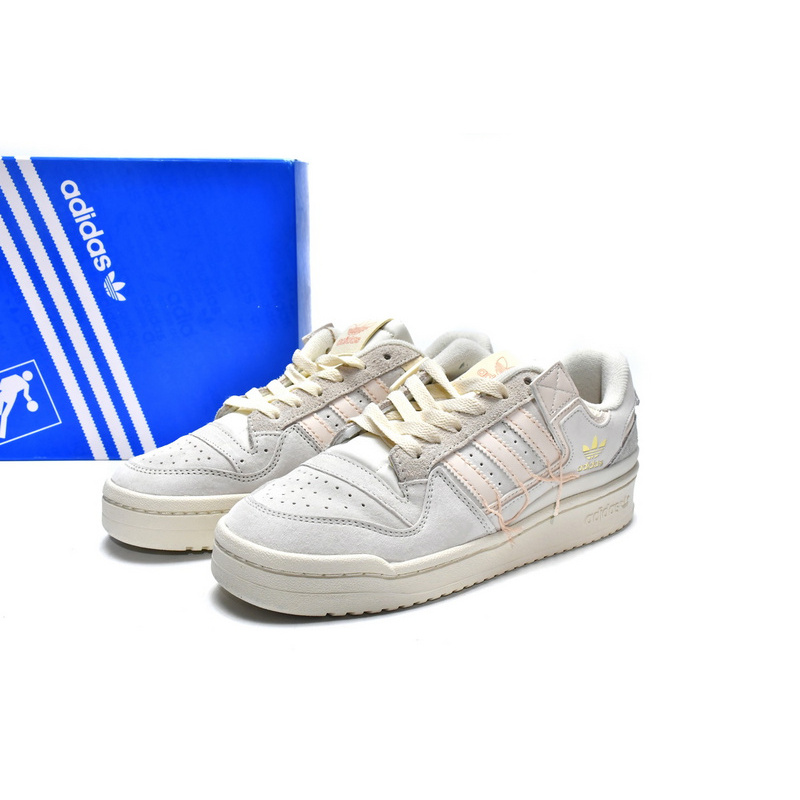Adidas Originals Forum 84 Low Off White Halo Blush