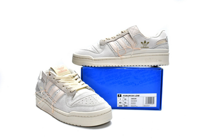 Adidas Originals Forum 84 Low Off White Halo Blush