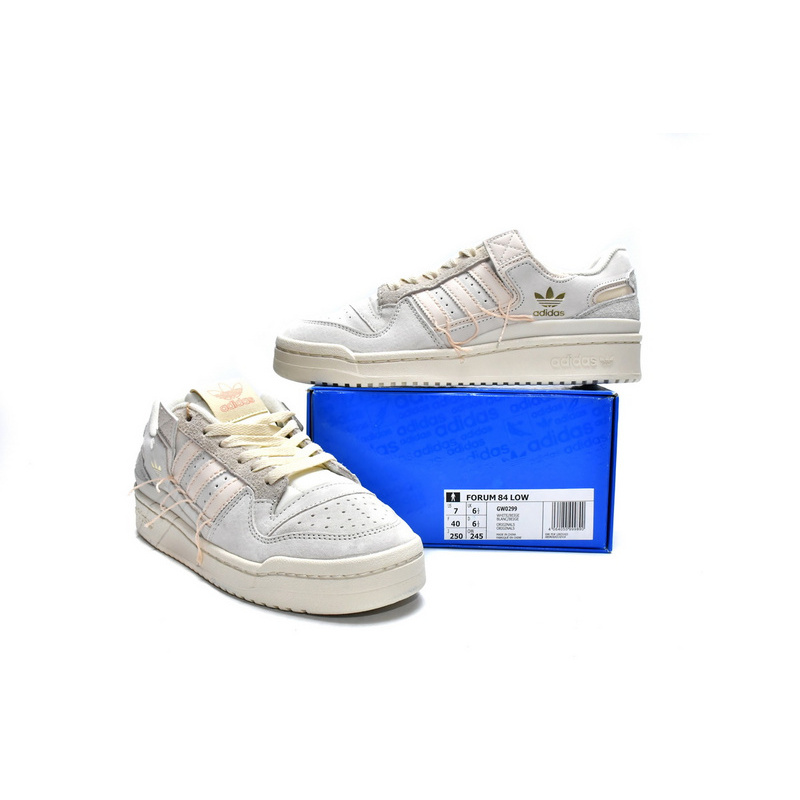 Adidas Originals Forum 84 Low Off White Halo Blush